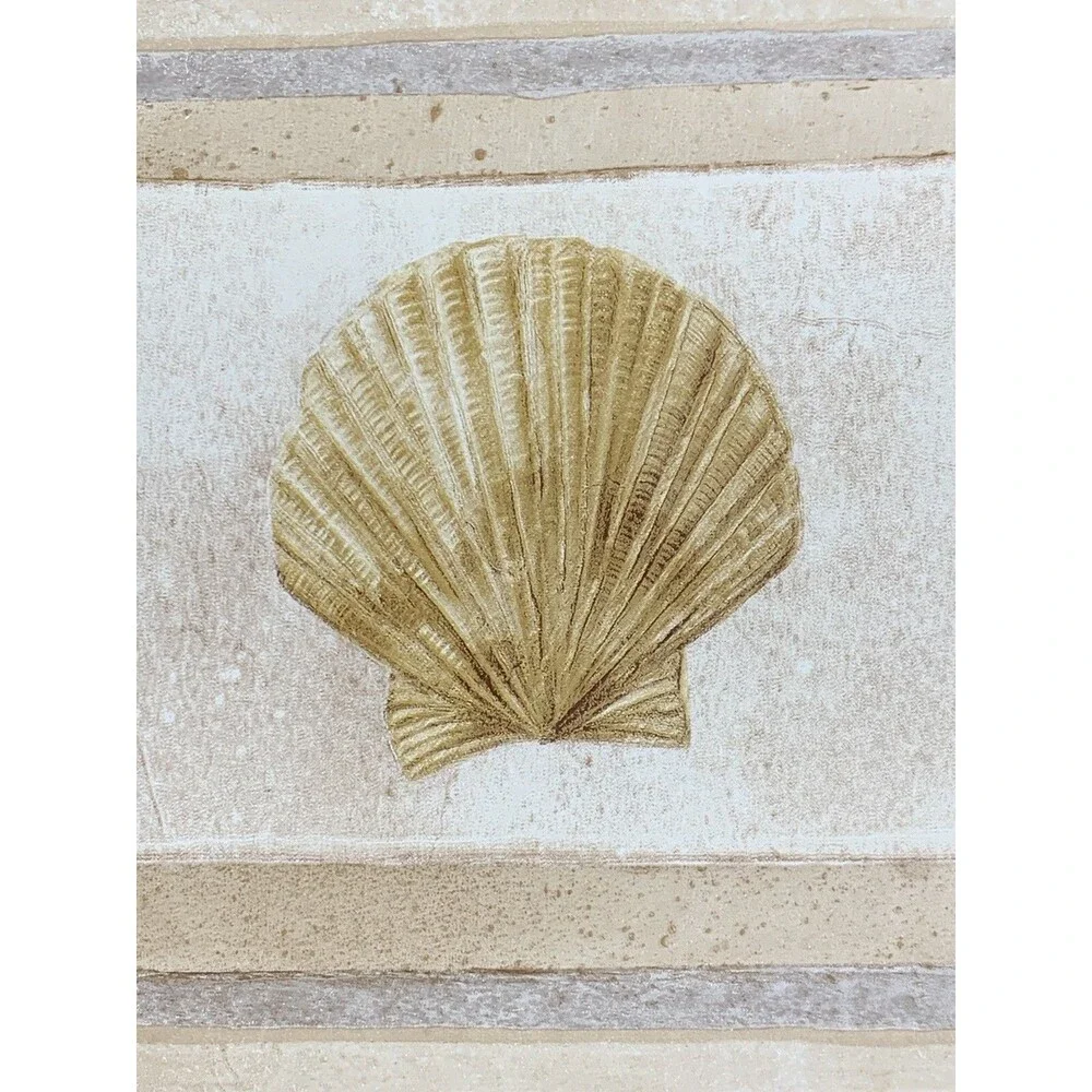 Imperial Wallpaper Border Sea Shell Sand Dollar Dragonfly Eddy Bower 3 spools